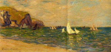 Veleros en el mar Pourville Claude Monet Pinturas al óleo